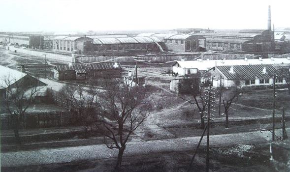 Вид завода «Электросигнал» в 1935 году