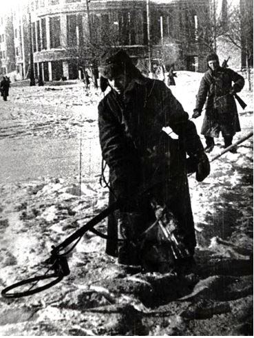 Разминирование центра Воронежа зимой 1943 года