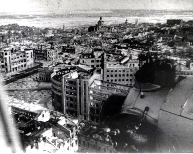 Так выглядел в конце января 1943 г. район Утюжка
