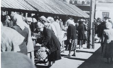 Уголок Щепного рынка. 1960-е годы.