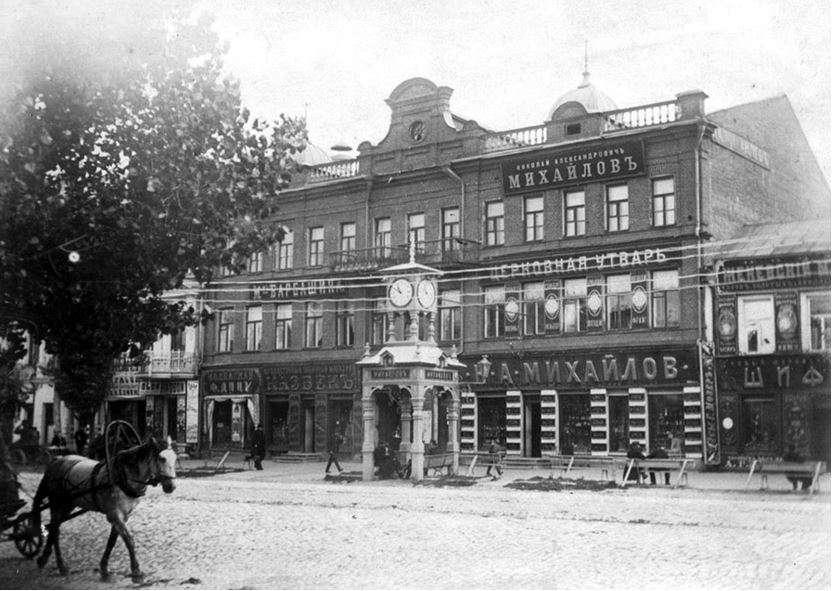 Дом купца Михайлова на Большой Дворянской улице.