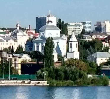 Колокольня Алексеевско-Акатова монастыря (справа от храма). 2020